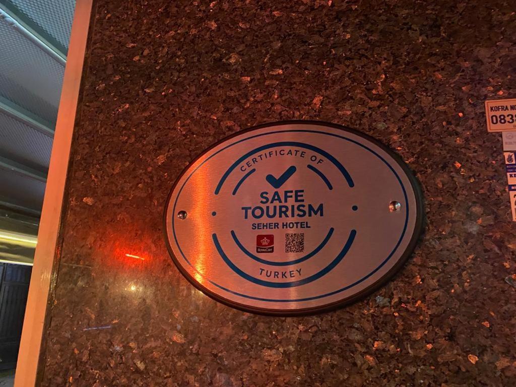 Seher Hotel Istanbul Exterior foto
