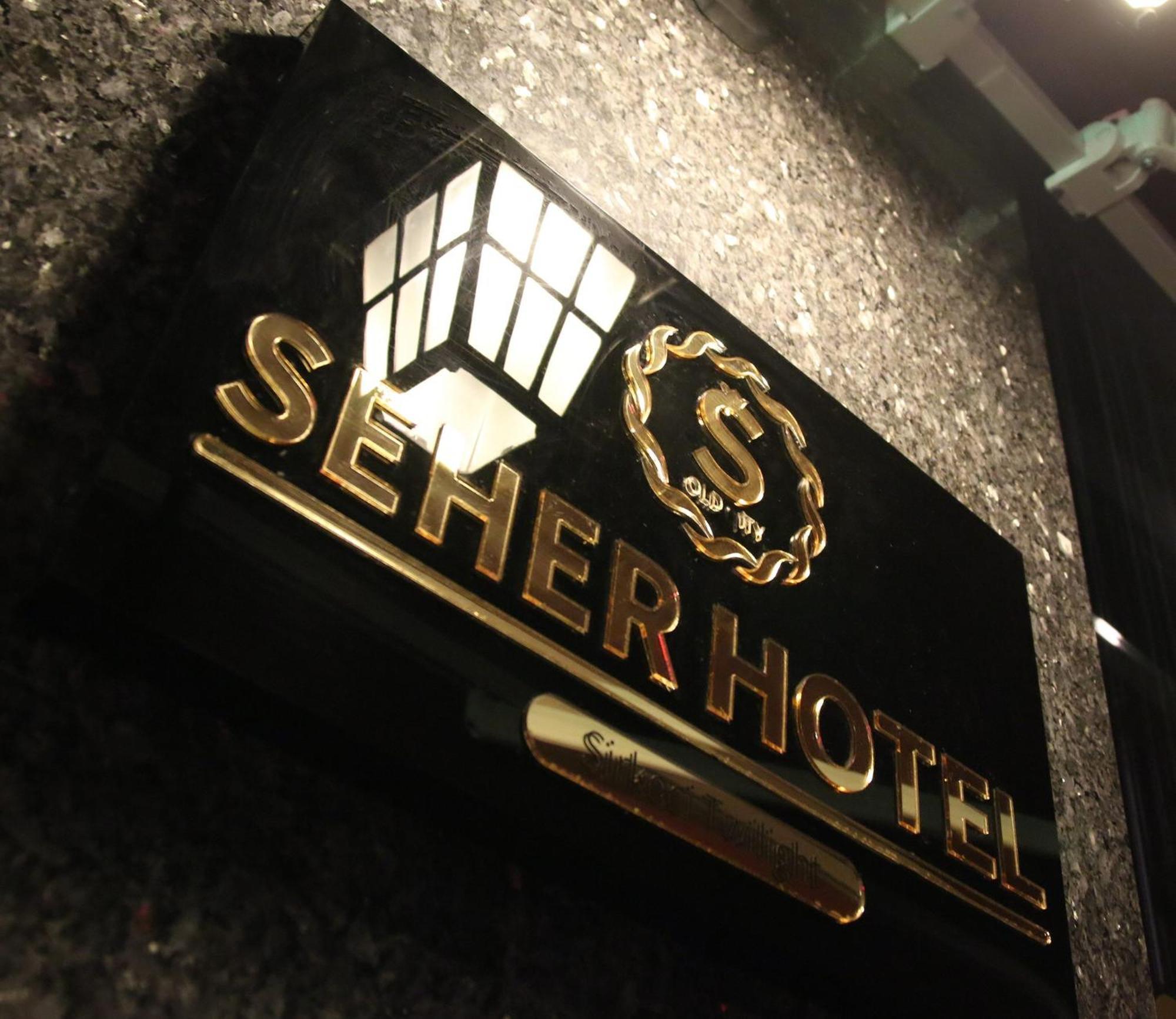 Seher Hotel Istanbul Exterior foto