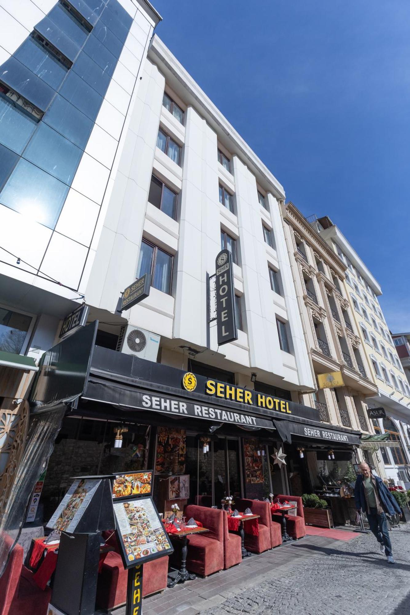 Seher Hotel Istanbul Exterior foto